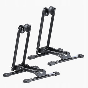 VEVOR BICYCLE RACK 2 PIECES FOLDABLE ADJUSTABLE COMPACT BLACK