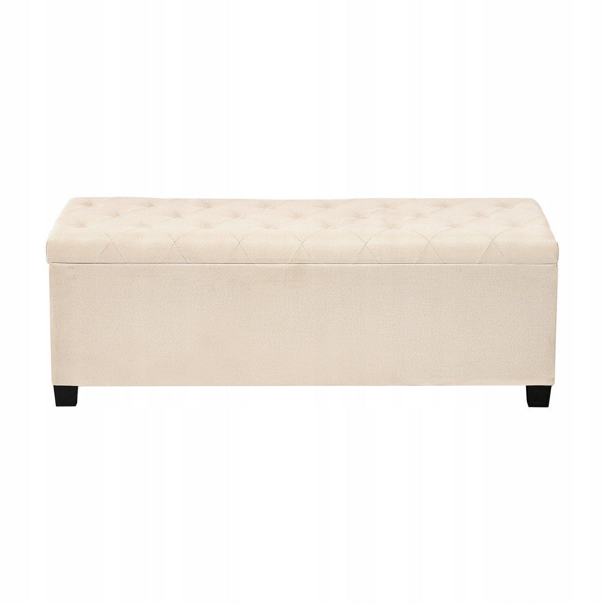 VEVOR OTTOMAN WITH STORAGE 110X40X40 CM STRONG BENCH WITH SPACE FOR