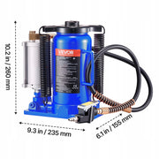VEVOR 20 TON PNEUMATIC HYDRAULIC BOTTLE JACK WITH RANGE