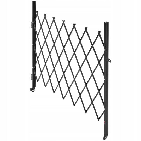 VEVOR FOLDING SECURITY GATE WITH SWIVEL CASTERS