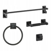 VEVOR BATHROOM ACCESSORY SET SUS201 STAINLESS STEEL 4 PIECES