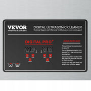 VEVOR 50L PROFESSIONAL ULTRASONIC CLEANER 840W WITH BASKET AND WHEELS