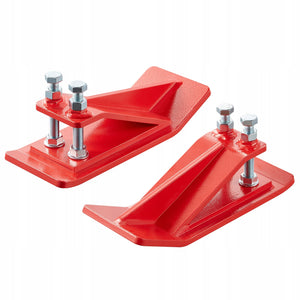 VEVOR TRACTOR BUCKET EDGE GUARDS 2 PCS STEEL DOUBLE LOCK HEAVY DUTY