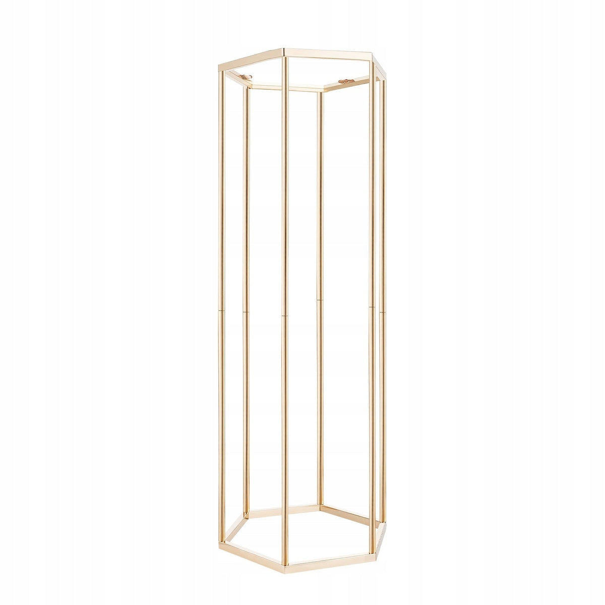 VEVOR PREMIUM WEDDING FLOWER STANDS 10 PCS 310X270X800 MM GOLD STURDY