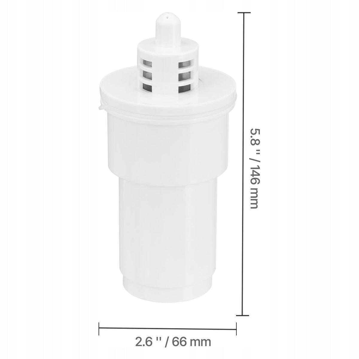 VEVOR WATER FILTERS 3 PCS HIGHEST QUALITY FLOW 0.3 L MIN FOR PITCHERS