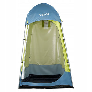 VEVOR 1-PERSON SHOWER TENT WATERPROOF WITH UPF 50 FILTER GREEN