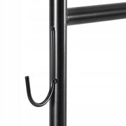 VEVOR PROFESSIONAL ROLLING CLOTHES RACK WITH ROD AND HOOKS 90KG