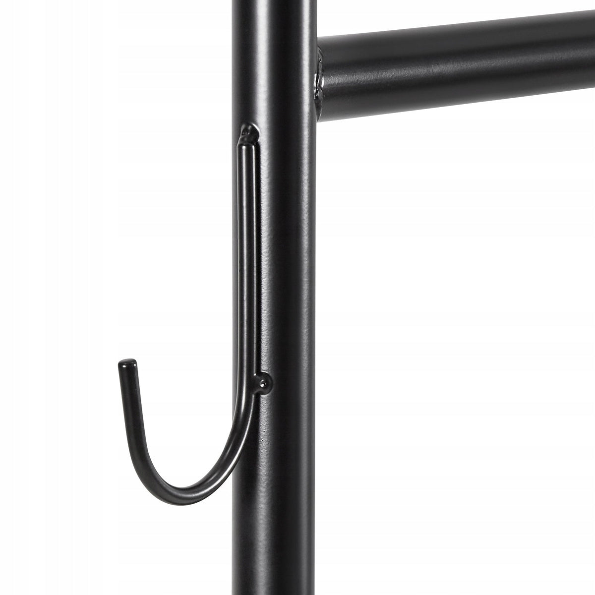 VEVOR PROFESSIONAL ROLLING CLOTHES RACK WITH ROD AND HOOKS 90KG