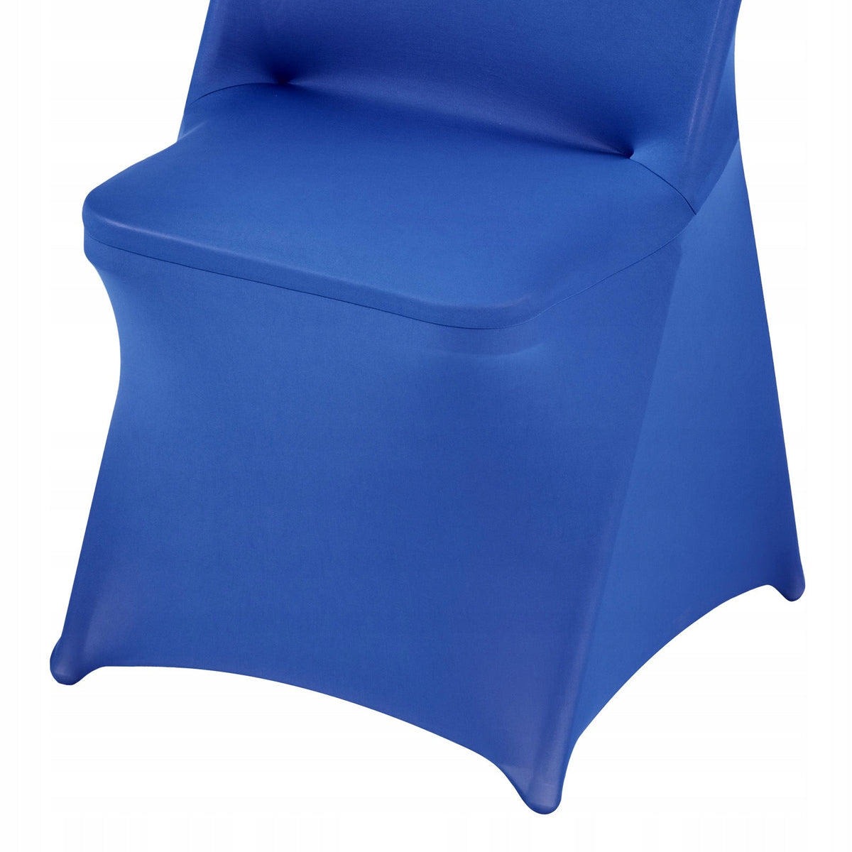 VEVOR 50 PCS ELASTIC CHAIR COVERS BLUE FOR FOLDING CHAIRS