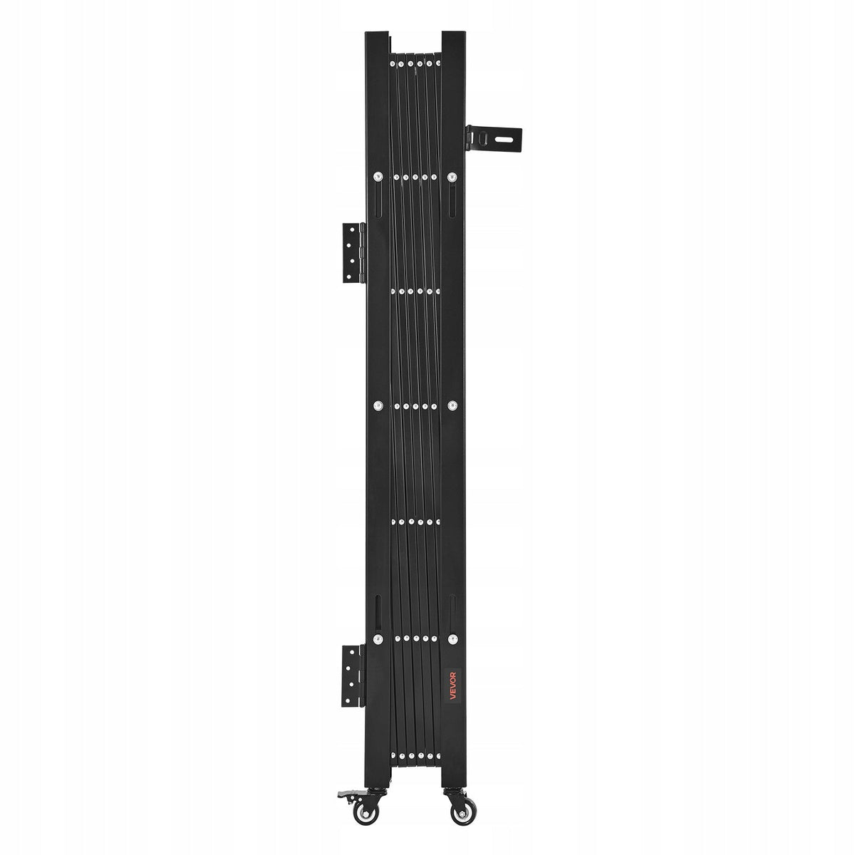 VEVOR PROFESSIONAL FOLDING SECURITY GATE WITH LOCK AND WHEELS