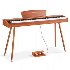 VEVOR DIGITAL PIANO 88 FULLY WEIGHTED KEYS POWERFUL SOUND THREE PEDALS