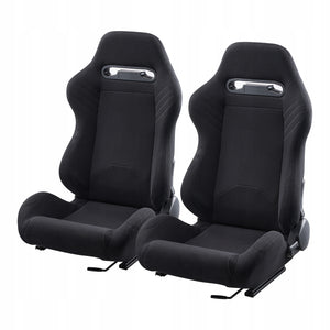 VEVOR 2PCS RACING SEAT ADJUSTABLE COCKPIT WIDE ANGLE PREMIUM