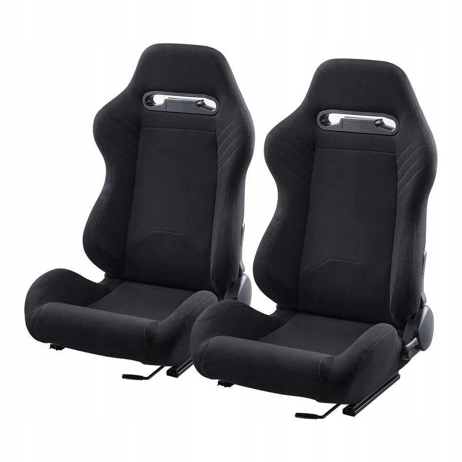 VEVOR 2PCS RACING SEAT ADJUSTABLE COCKPIT WIDE ANGLE PREMIUM