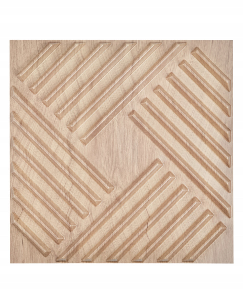 VEVOR 3D WALL PANELS SET OF 12 PIECES 150X50 CM PVC STRONG MODERN