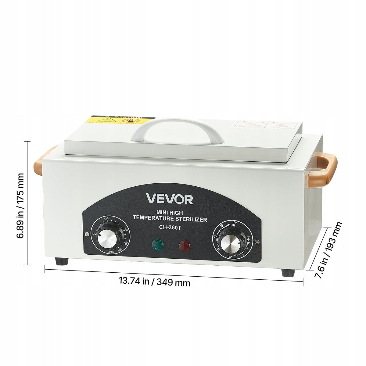VEVOR 2L 300W HIGH-TEMPERATURE AUTOCLAVE PROFESSIONAL CLEANING FOR