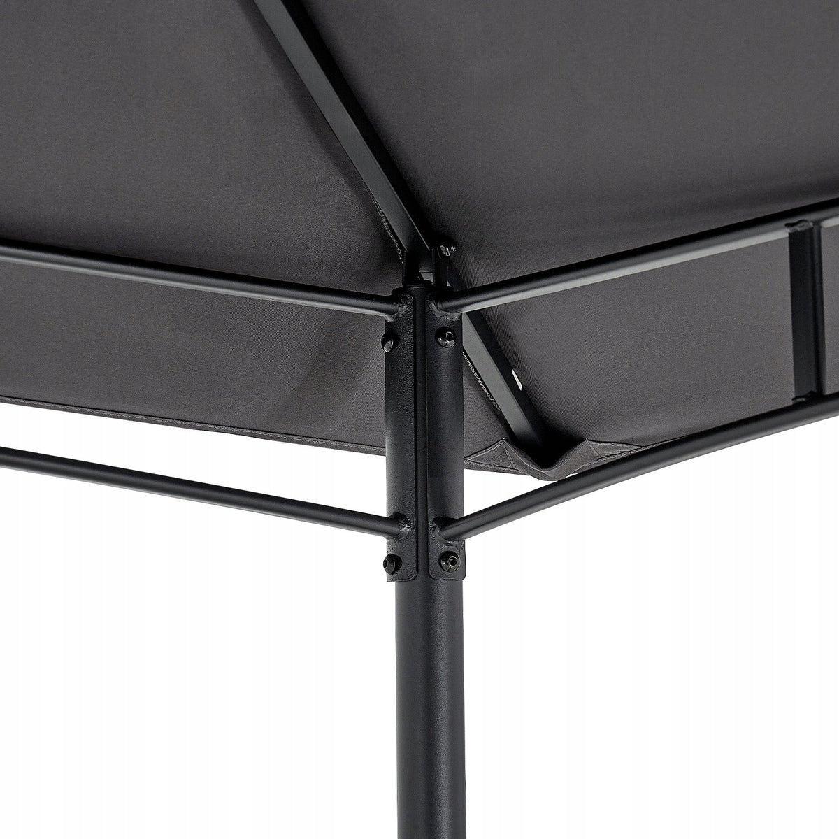 VEVOR BBQ GARDEN GAZEBO 2430X1500X2500 MM TWO-TIER BBQ SHELTER