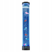 VEVOR 80CM BUBBLE LAMP WITH 6 FLOATING FISH 16 COLORS REMOTE