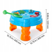 VEVOR KIDS WATER TABLE WATER PLAY SET 9 PCS BLUE