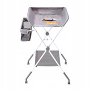 VEVOR FOLDABLE CHANGING TABLE WITH HEIGHT ADJUSTMENT AND 2 DRAWERS, STURDY