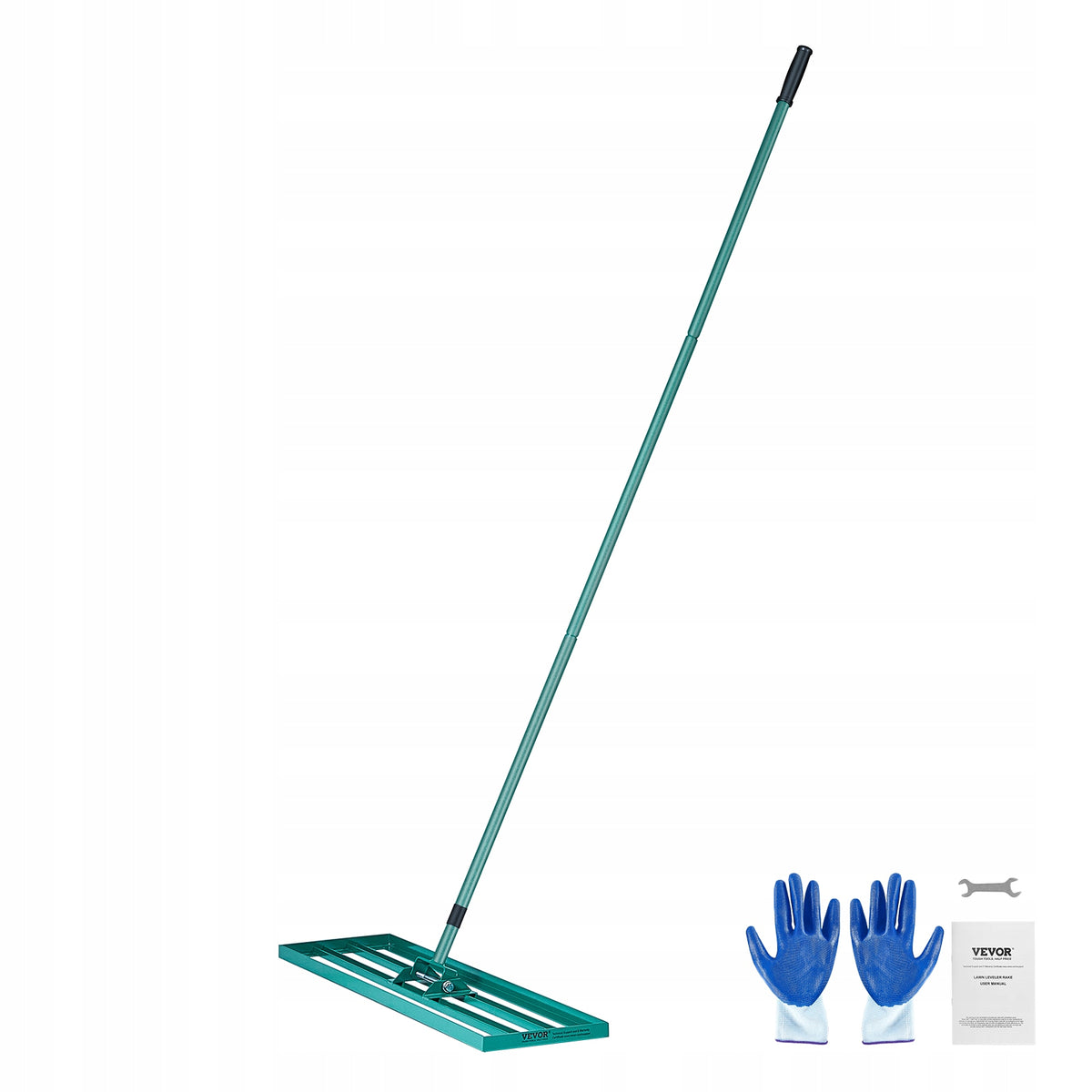 VEVOR PROFESSIONAL LAWN RAKE 914X254 MM WITH BASE