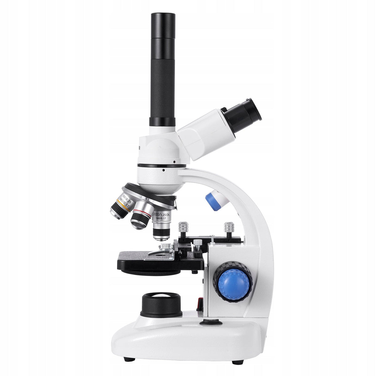VEVOR 40-5000X LED PROFESSIONAL TRINOCULAR MICROSCOPE EDUCATIONAL KIT