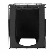 VEVOR 3-DOOR CANOPY TENT WITH BED 70 SHADE BLACK