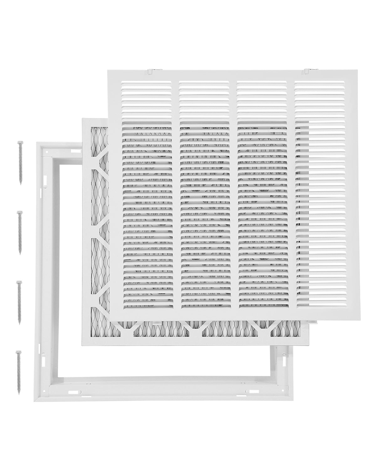 VEVOR 50x50CM PROFESSIONAL AIR FILTER GRILLE WITH MERV8 FILTER ROBUST