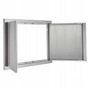VEVOR BBQ ACCESS DOOR 774X532MM DOUBLE PREMIUM STAINLESS STEEL