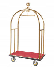 PROFESSIONAL LUGGAGE TROLLEY VEVOR HOTEL 500 KG LOAD CAPACITY STAINLESS STEEL
