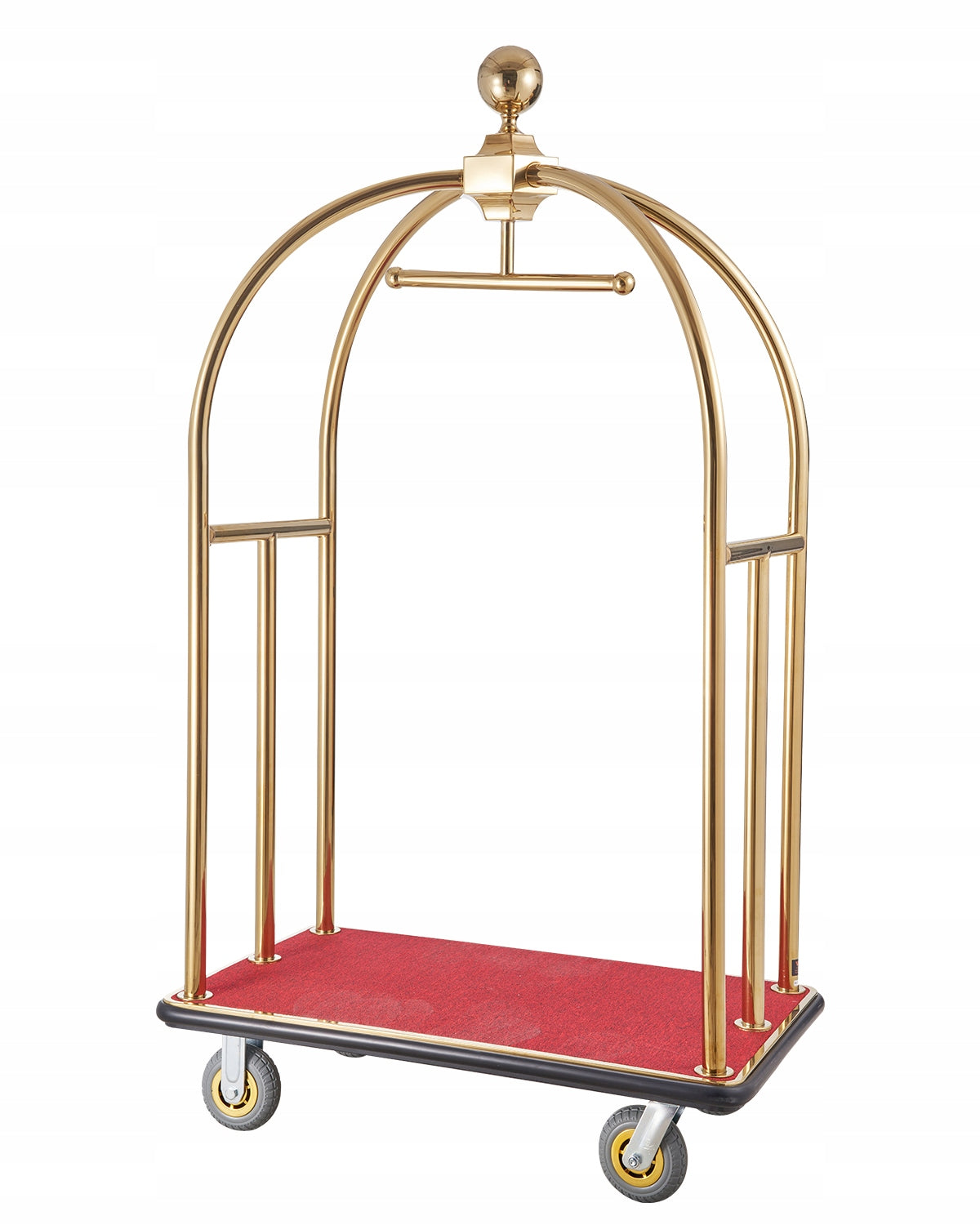 PROFESSIONAL LUGGAGE TROLLEY VEVOR HOTEL 500 KG LOAD CAPACITY STAINLESS STEEL