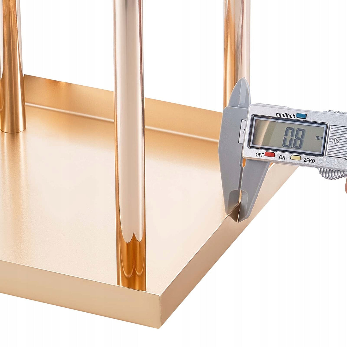 VEVOR 10 PCS Wedding Flower Stand 200X200X600 MM Solid Gold Set