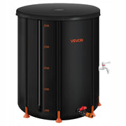 VEVOR FOLDABLE RAIN BARREL 201L PVC 1000D STABLE PORTABLE