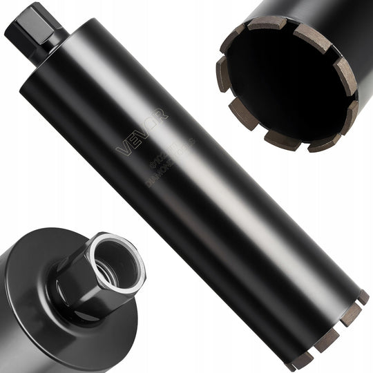 VEVOR CORE DRILL BIT 102MM 356MM DEPTH 1-1/4 THREAD WET HEAVY DUTY