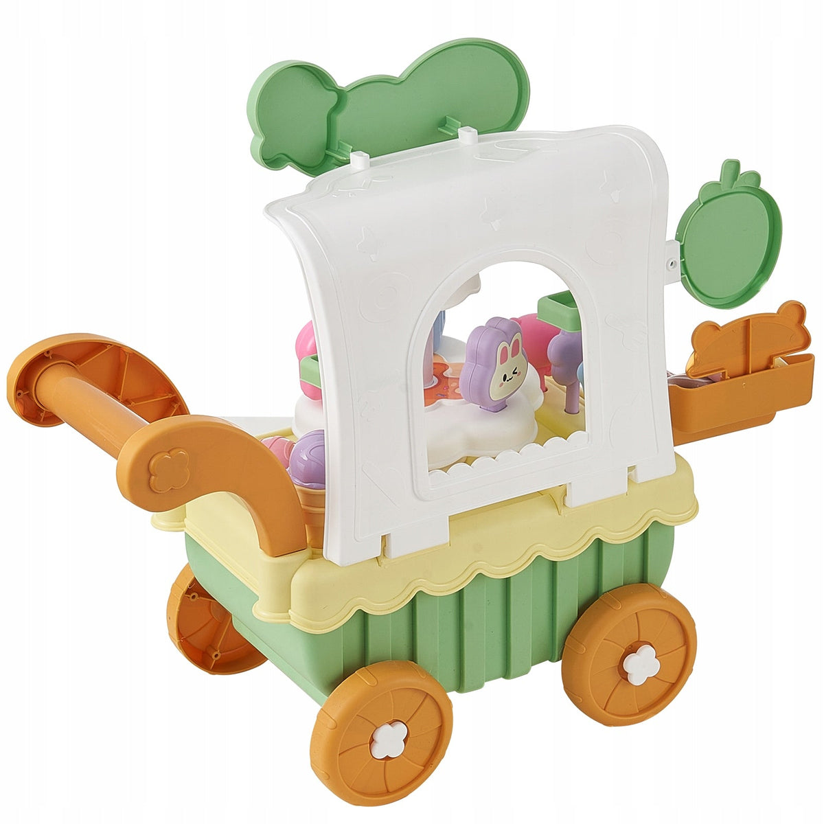 VEVOR ICE CREAM CART 27 PIECES ACCESSORY SET LIGHTS SOUNDS PP