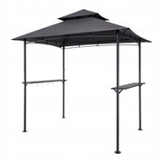VEVOR BBQ GAZEBO 2430X1500X2500 MM TWO-TIER ROOF STRONG STEEL