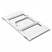 VEVOR CAT FLAP ADJUSTABLE 584-711 MM ALUMINIUM WHITE STRONG