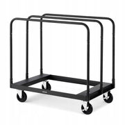 VEVOR 816 KG TRANSPORT TROLLEY 360 SWIVEL CASTORS STURDY SLAB TROLLEY