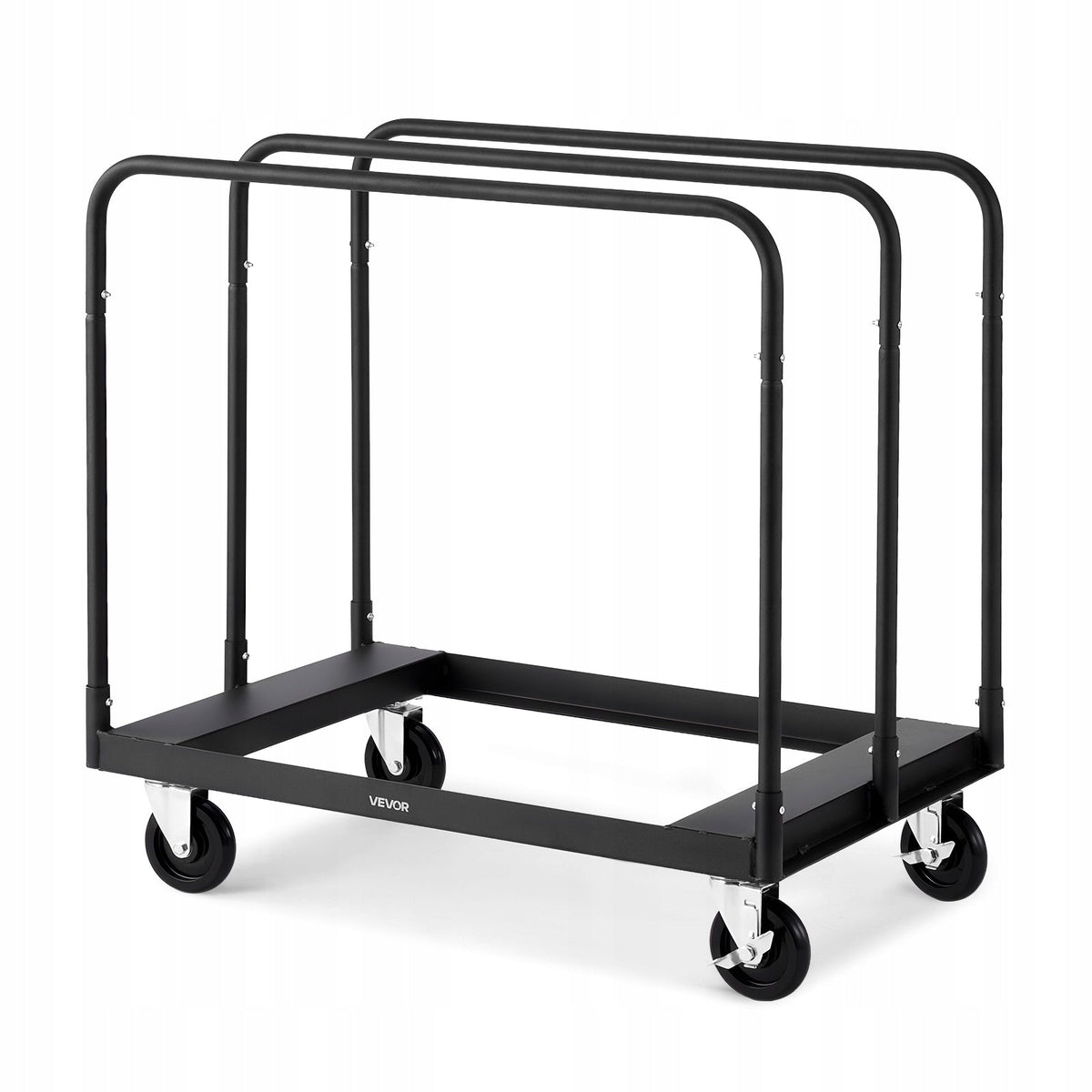 VEVOR 816 KG TRANSPORT TROLLEY 360 SWIVEL CASTORS STURDY SLAB TROLLEY