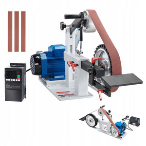 PROFESSIONAL VEVOR 1500W 72X2 INCH ADJUSTABLE BELT GRINDER