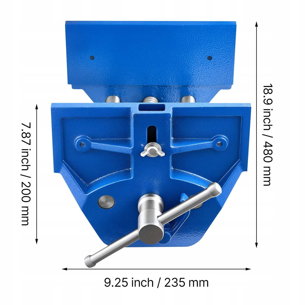 VEVOR WOODWORKING VISE 22.86 CM QUICK RELEASE STRONG CLAMP 11KN CAST IRON