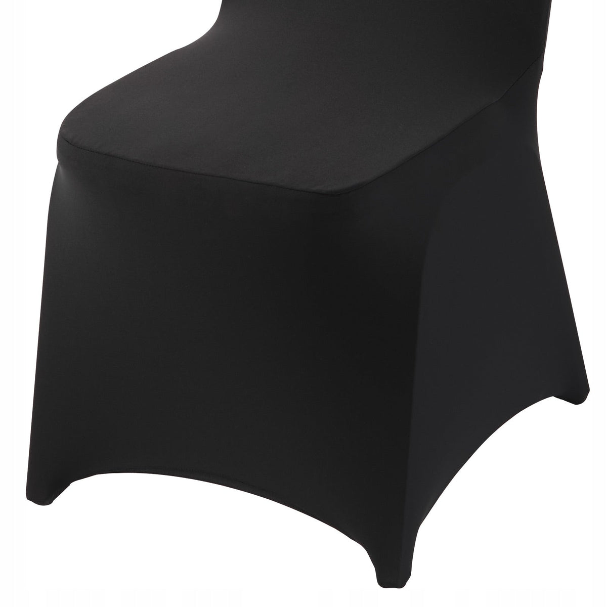 VEVOR CHAIR COVERS 150 PCS BLACK WASHABLE REMOVABLE ELASTIC