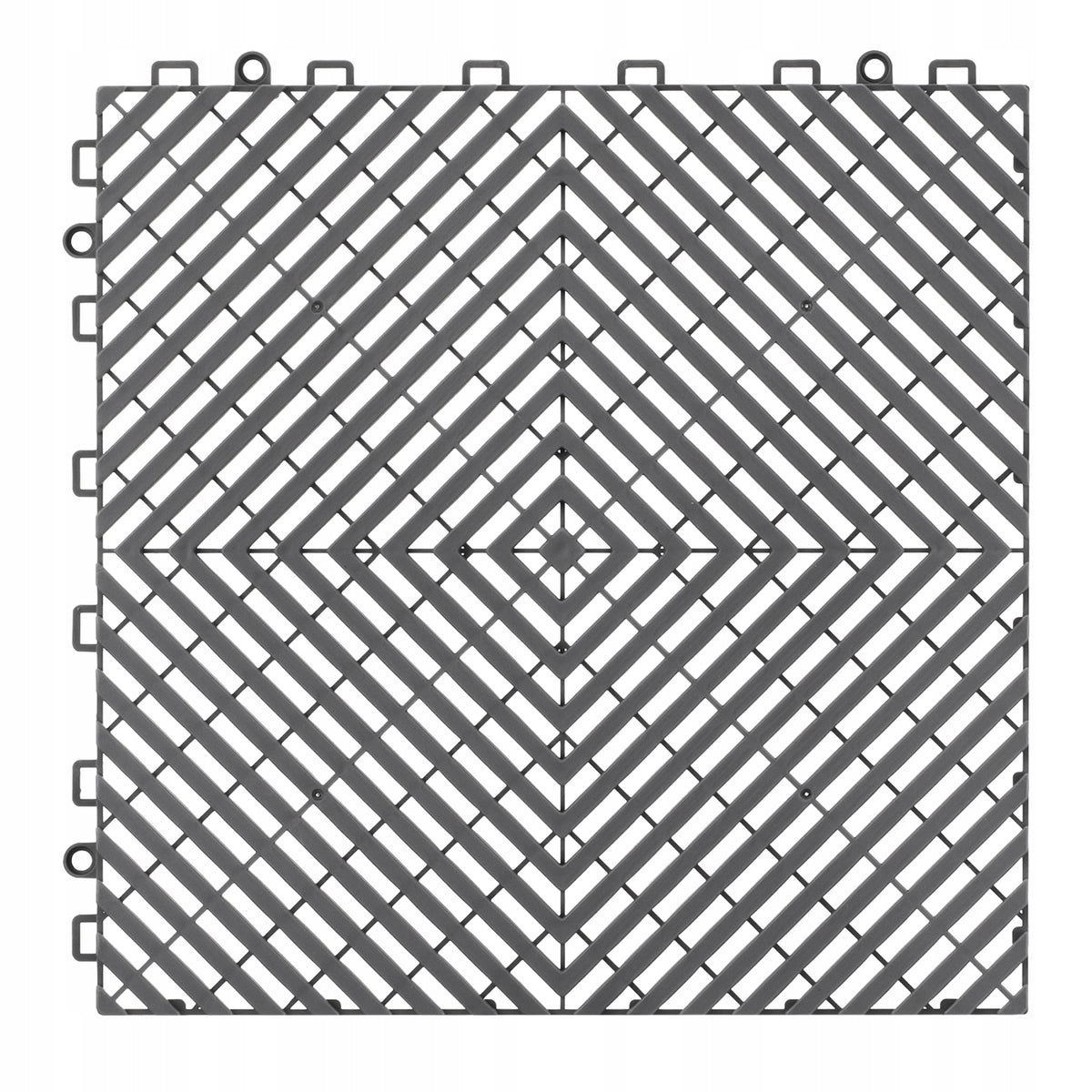 VEVOR 31X31 CM PP THICK MODULAR NON-SLIP DRAINAGE MAT FOR PATIO