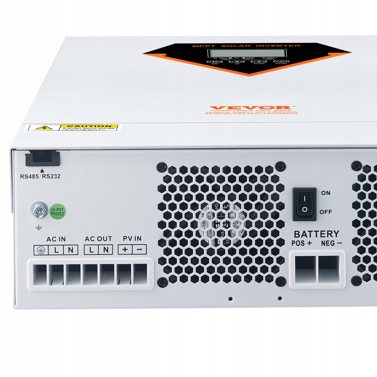 VEVOR 3500W HYBRID SOLAR INVERTER PURE SINE WAVE MPPT 100A 230V WIFI