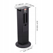VEVOR PROFESSIONAL GRINDING STAND FLOOR BASE 28X17CM CAST IRON