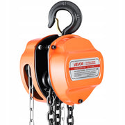 VEVOR 1T CHAIN HOIST MANUAL STRONG 6M LIFT DURABLE