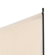 VEVOR PROFESSIONAL SINGLE PANEL ROOM DIVIDER BEIGE STURDY FRAME