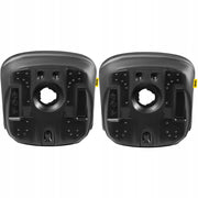 VEVOR FORKLIFT SEAT SET OF 2 VINYL COMFORTABLE BLACK