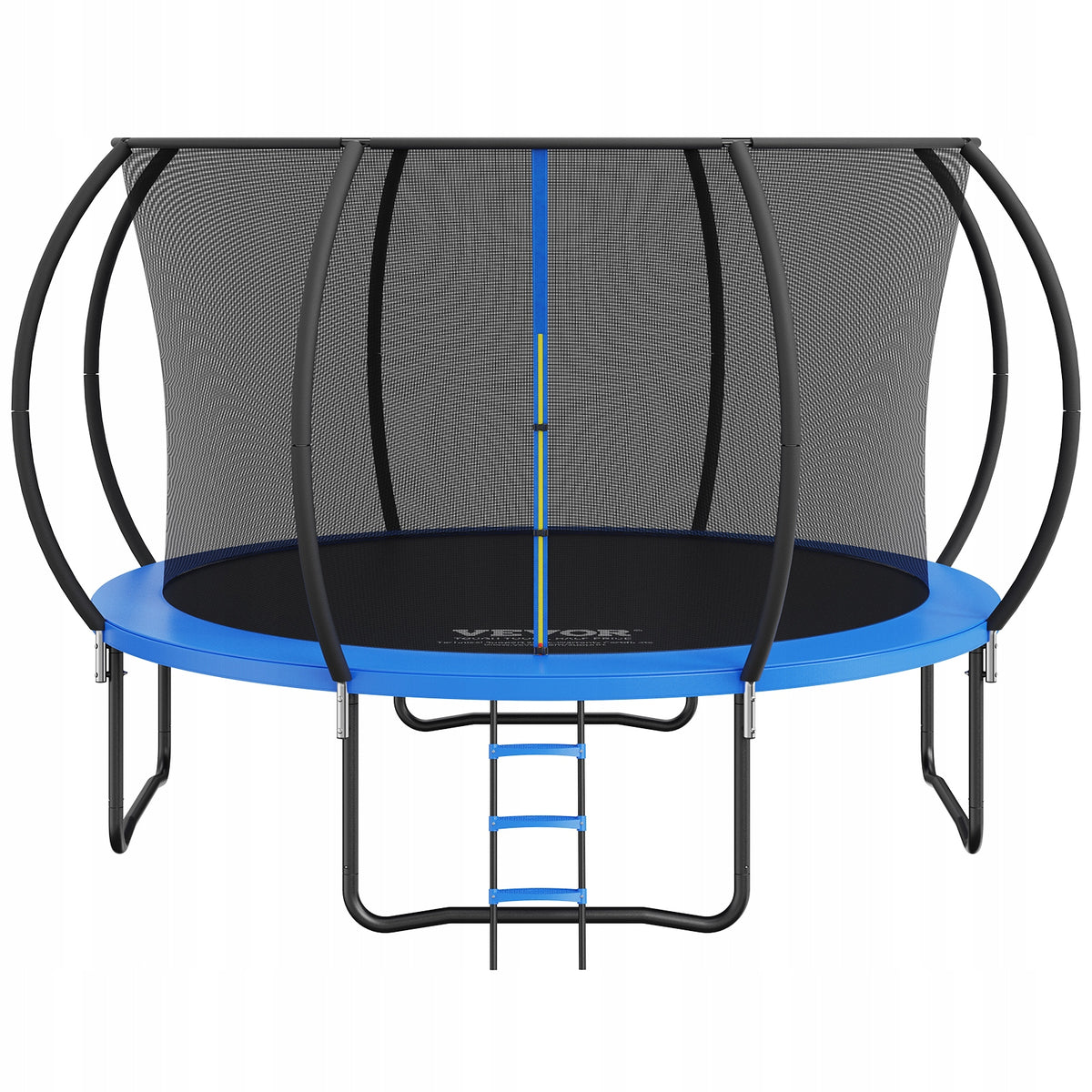 PROFESSIONAL VEVOR 12FT GARDEN TRAMPOLINE WITH NET AND LADDER 86 CM FOR