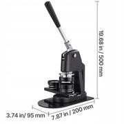 VEVOR 32 58 75 MM 3-IN-1 STAMP PUNCH PRESS STRONG ERGONOMIC