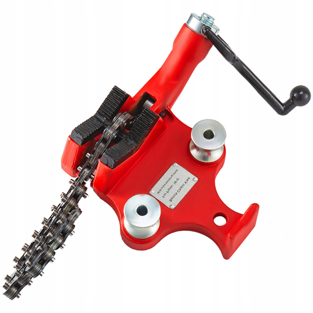 VEVOR CHAIN VICE SCREW PIPE 1.8-5 INCHES SOLID CAST IRON STRONG